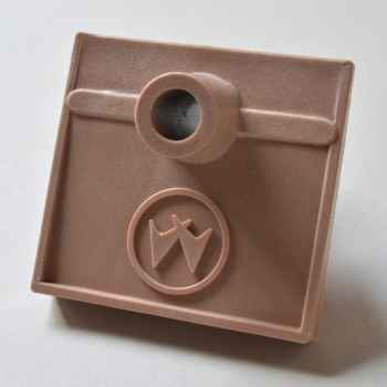 Abschussgehäuse Tan Williams alt für EM - Flipper