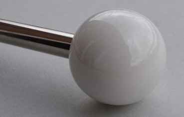 Shooterrod with white round knob