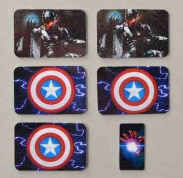 Avengers Custom Avengers Custom Targetsticker Set - 6 pieces