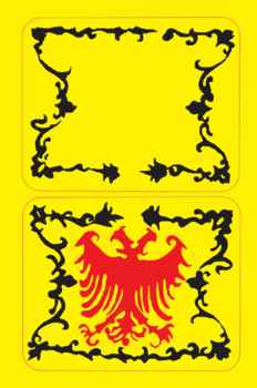 Black Knight - Spinnerdecals - 2 Stück