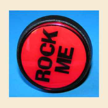 Startknopf groß, rot 'Rock me'