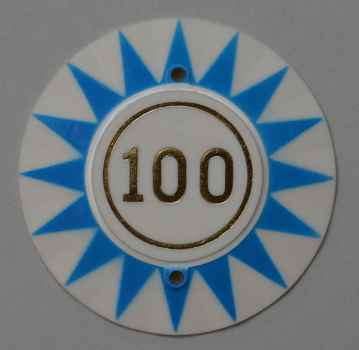 Bumpercap Bally blue '100'