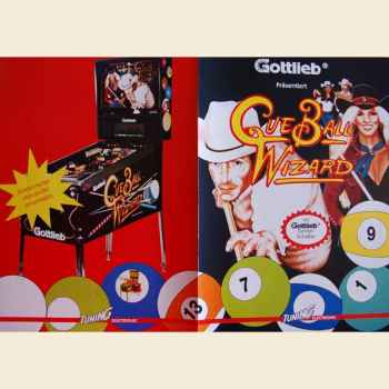 Cue Ball Wizard - Flyer - deutsch
