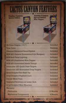 Cactus Canyon Remake - Booklet