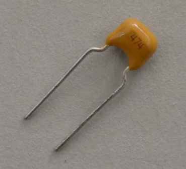 Capacitor 470 nF/50 V RM 5