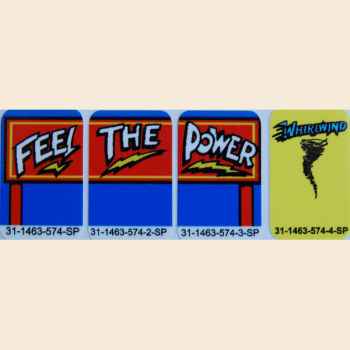 Whirlwind Targetdecals - 4 Stck.