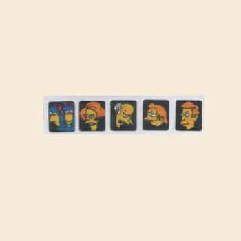 Simpsons DE Targetsticker 5 Stck.