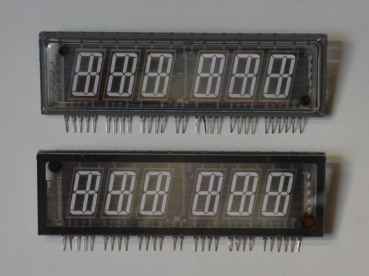 Display 6 digit Gottlieb® - NOS - rounded