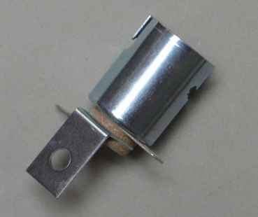 Bulb Socket for Flasher, short laydown with 2 solder lugs