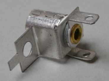 Bulb Socket Bayonet BA9s with short mounting bracket and two solder lugs
