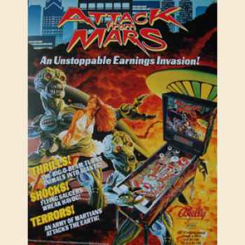 Attack from Mars - Flyer