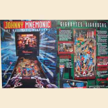 Johnny Mnemonic - Flyer