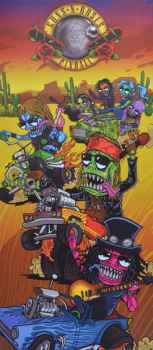 Guns 'n Roses (Jersey Jack Pinball) - Postkarte 