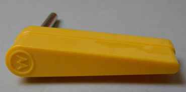 Flipperfinger mit Williams - Logo gelb - Paar