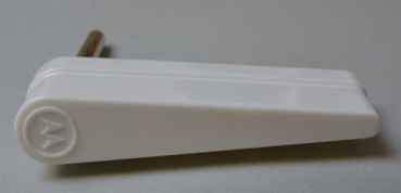 Flipper with Williams - Logo - white - Pair