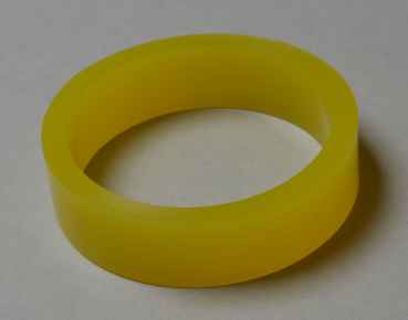 Flipperrubber normal, yellow - PU