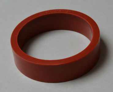 Flipperrubber normal size - red/brown - Silicon