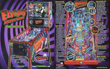 Elvira's House of Horror Signature Edition - Flyer