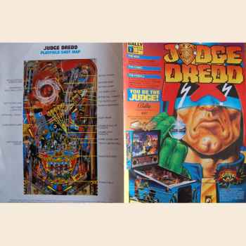 Judge Dredd - USA Flyer - rare!