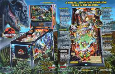 Jurassic Park 3 (Stern) Home Edition - Flyer