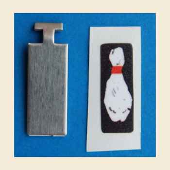 Bowling Pin for Flintstones with Decal