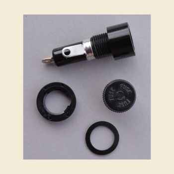 Fuseholder round for Fuses 6,3 x 32