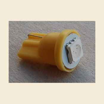 LED Lampe GI Flux Glassockel - gelb
