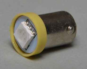 LED Lamp GI Flux bayonet - yellow