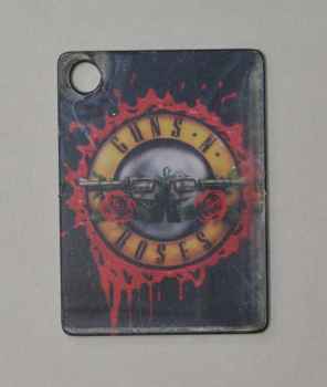 Guns 'n Roses (Jersey Jack Pinball) - Keychain rectangular