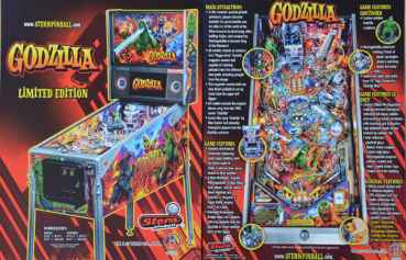 Godzilla (Stern) LE - Flyer