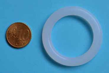 1 1/4" transparent