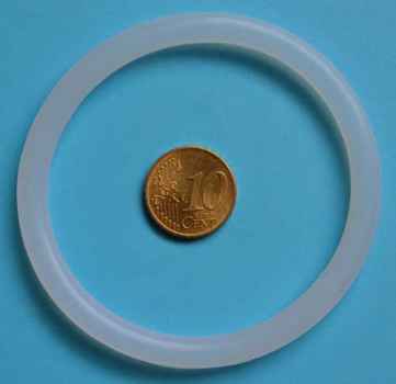 2 1/2" transparent