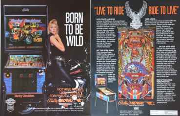 Harley Davidson (Bally) - Flyer 