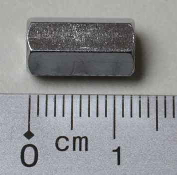 Hex Spacer 1/2" x 1/4"