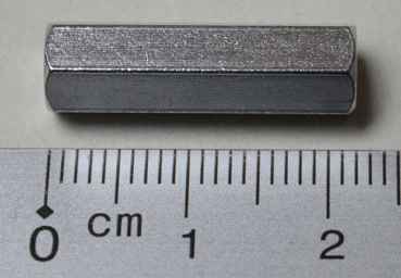 Hex Spacer 7/8" x 1/4"