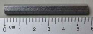 Hex Spacer 2 1/4" x 1/4"