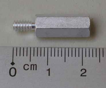 Hex Spacer M-F 6/32" x 5/8"