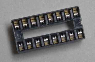 Socket IC Twin leaf 16 pin