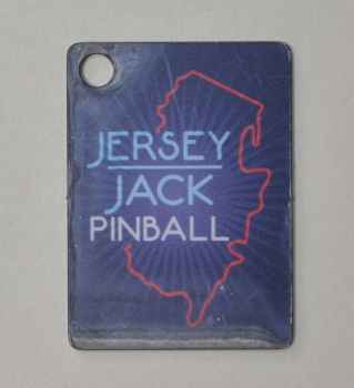 Jersey Jack Pinball - Keychain rechteckig