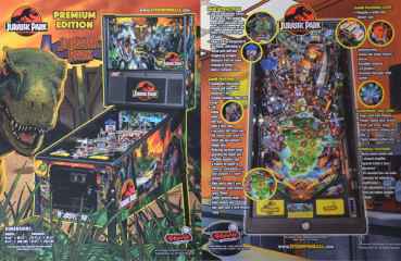 Jurassic Park 3 (Stern) Premium - Flyer
