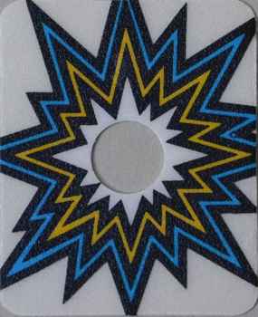 Junk Yard - Decal für Stand Up - Target - blau