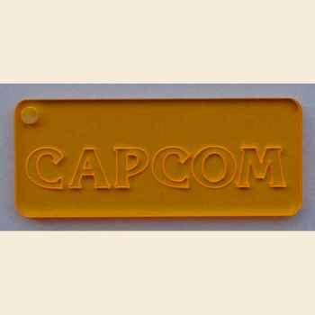 Schlüsselanhänger 'Capcom' rechteckig - gelb