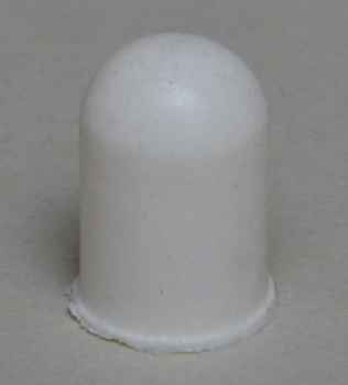 Light bulb sleeve white