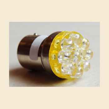 LED Lampe Flasher 89 mit 9 LED gelb