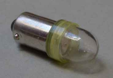 LED Lampe Retro Bajonett - gelb