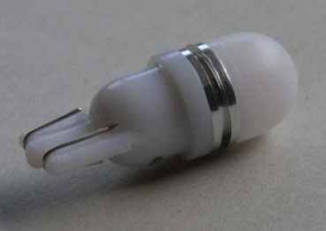 LED Lampe Retro frosted Lens Glassockel - warmweiß
