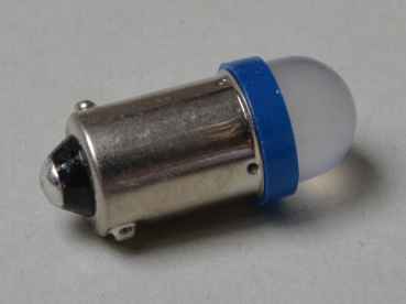 LED Lampe Bajonett blau diffus Allgemeinbeleuchtung