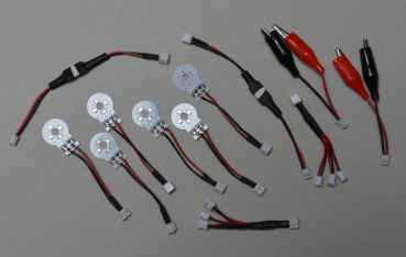 Star Post LED Beleuchtungskit Slingshot - 2 x 3 Stück - warmweiß