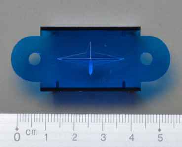 Lane Guide Williams mit Diamant Logo - blau transparent