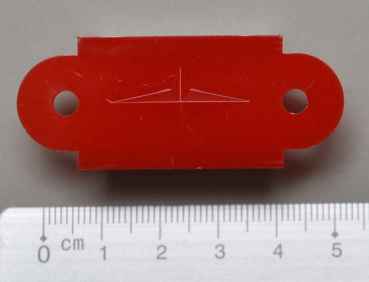 Lane Guide Williams mit Diamant Logo - rot